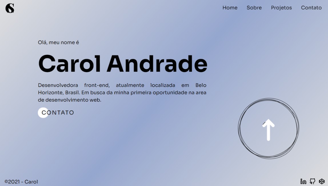 A a single portfolio page application developed using next.js built with modern frontend techniques for responsive and reusable UI.