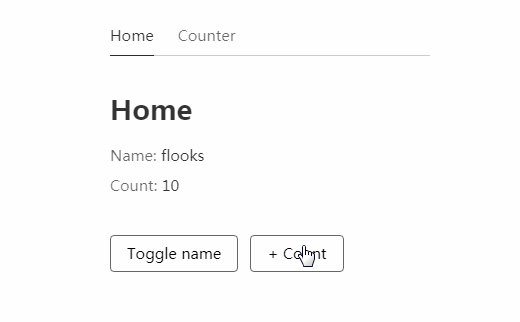 A a state manager for react hooks built with modern frontend techniques for responsive and reusable UI.