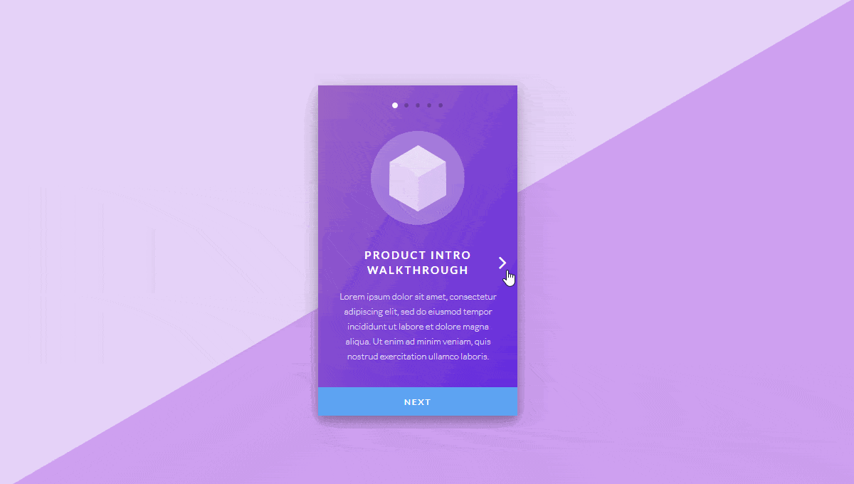 A onboarding screens built with modern frontend techniques for responsive and reusable UI.