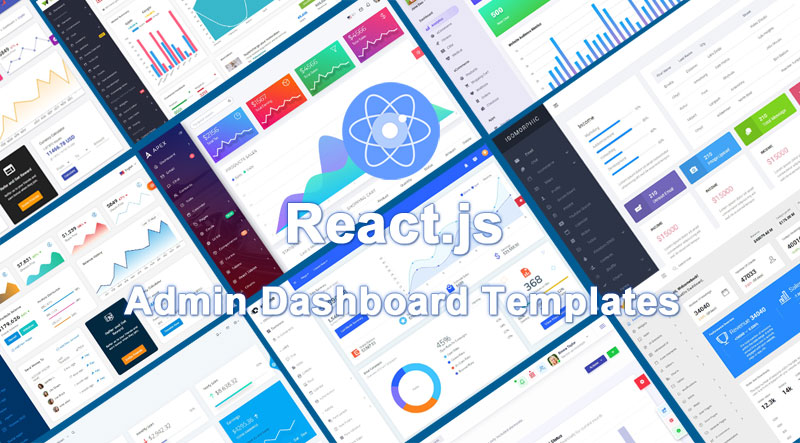 A 28 best react.js admin dashboard templates in 2020 built with modern frontend techniques for responsive and reusable UI.