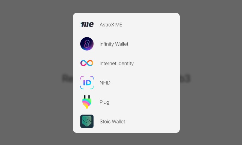 A a toolkit which makes it trivial to support any wallet or identity provider built with modern frontend techniques for responsive and reusable UI.