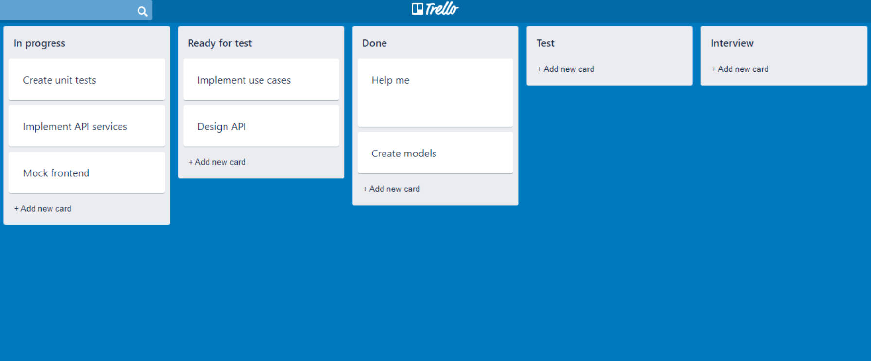 A a trello board clone made with react and redux built with modern frontend techniques for responsive and reusable UI.