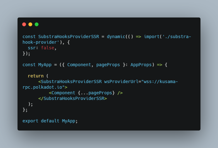 A a collection of useful react hooks that work with substrate blockchains built with modern frontend techniques for responsive and reusable UI.