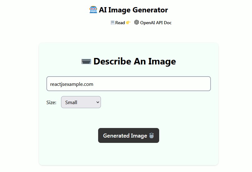 A ai image generator built with react.js built with modern frontend techniques for responsive and reusable UI.