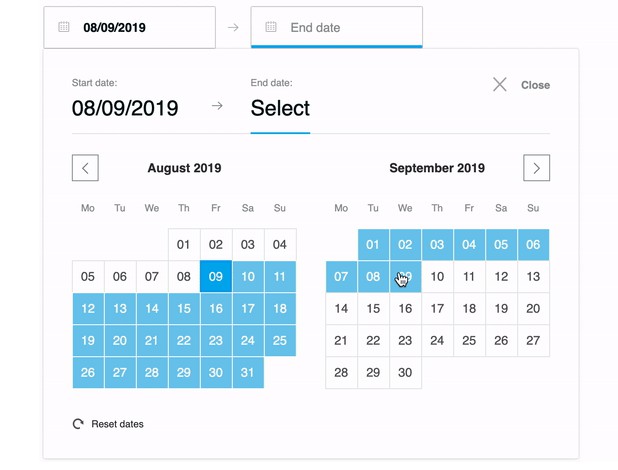 A an easily internationalizable and mobile-friendly datepicker library for the web built with modern frontend techniques for responsive and reusable UI.