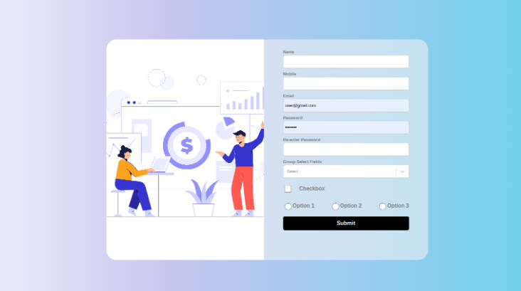 A an easy-to-use form validation library for react, as of now it only supports email and required field validation built with modern frontend techniques for responsive and reusable UI.