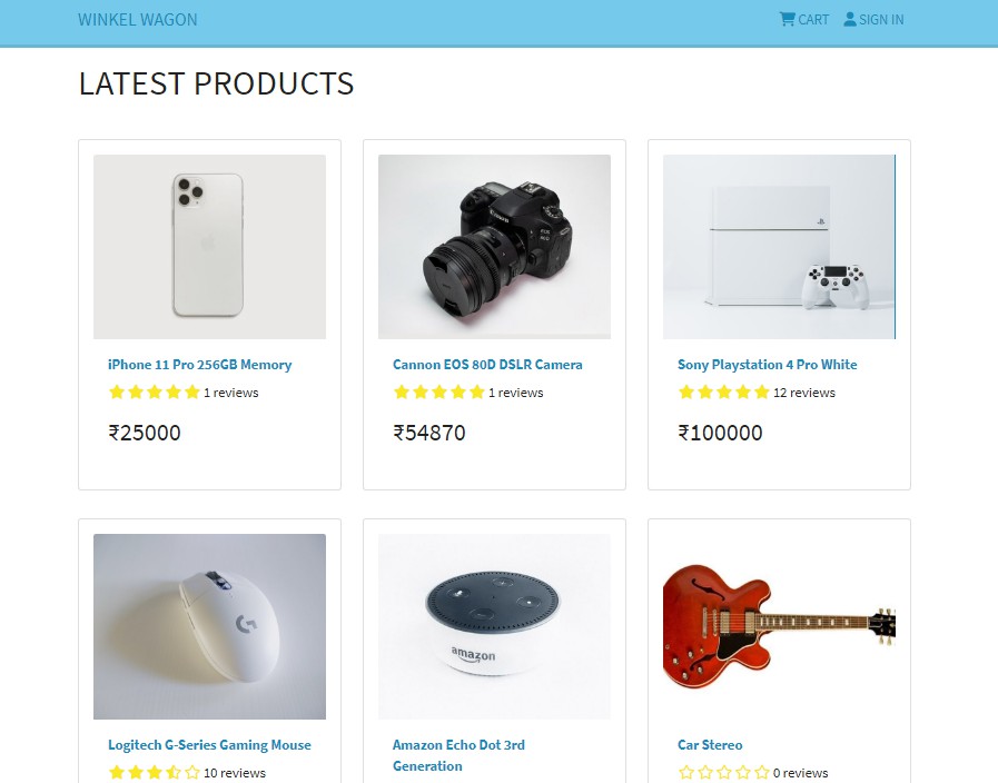 A an ecommerce platform built with react and redux built with modern frontend techniques for responsive and reusable UI.