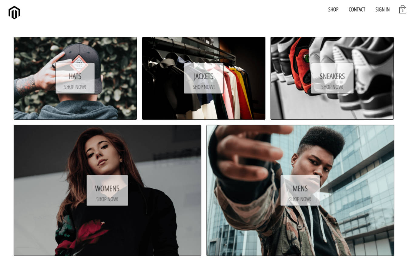 A an ecommerce website developed with react built with modern frontend techniques for responsive and reusable UI.