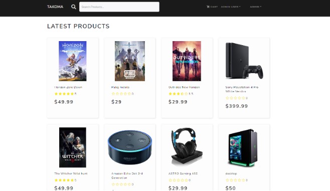 A an ecommerce website that allows you to sign in and create an account and buy products built with modern frontend techniques for responsive and reusable UI.