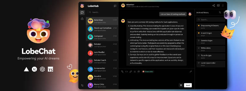 A an extensible high-performance chatbot framework using next.js built with modern frontend techniques for responsive and reusable UI.