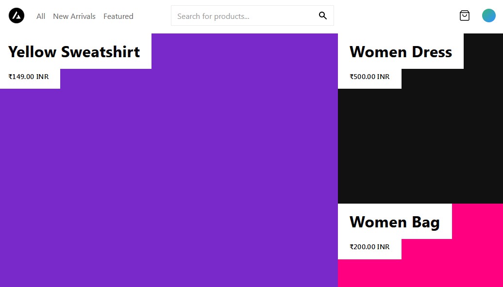 A an open source ecommerce platform on top of using react built with modern frontend techniques for responsive and reusable UI.