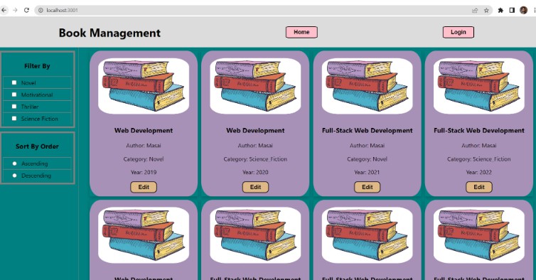 A book crud app built with react.js built with modern frontend techniques for responsive and reusable UI.