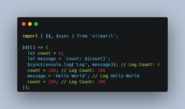 A compile-time reactivity for js built with modern frontend techniques for responsive and reusable UI.