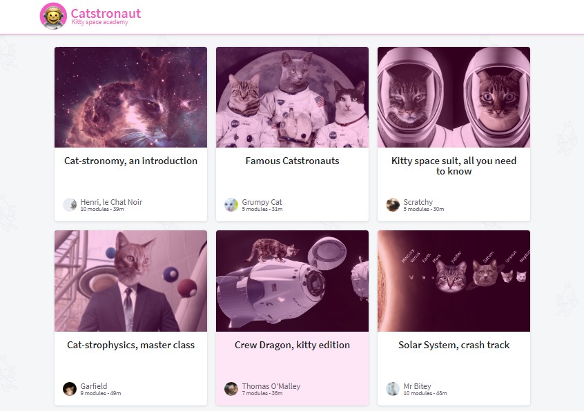A course for certified apollo graph developer built with modern frontend techniques for responsive and reusable UI.