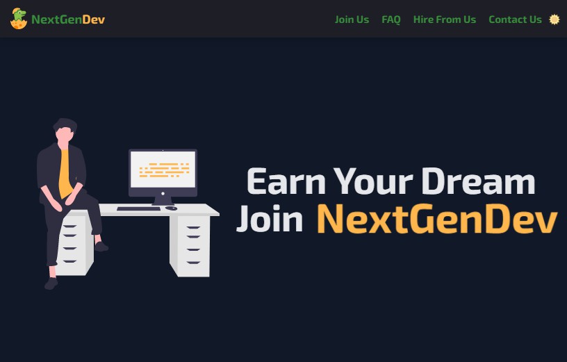 A cra multi-purpose template developed by nextgendev discord mentors built with modern frontend techniques for responsive and reusable UI.