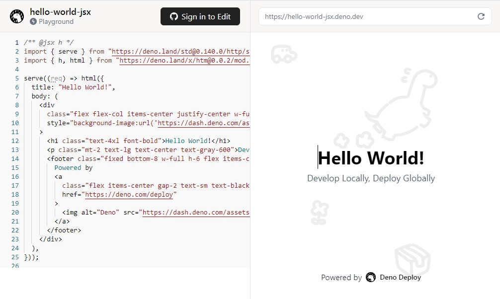 A create a html response with jsx built with modern frontend techniques for responsive and reusable UI.