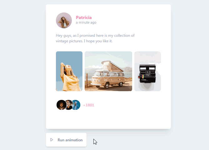 A create beautiful immersive react hero animations using shared components built with modern frontend techniques for responsive and reusable UI.