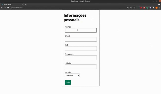 A create forms using redux and react built with modern frontend techniques for responsive and reusable UI.