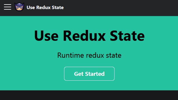 A create redux state at run time built with modern frontend techniques for responsive and reusable UI.