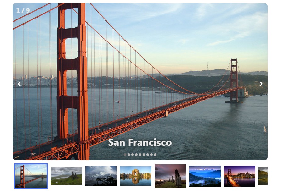 A easy to use, responsive and customizable carousel component for react built with modern frontend techniques for responsive and reusable UI.