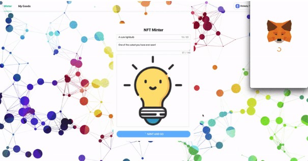 A erc-1155 token minter built with react + moralis + truffle built with modern frontend techniques for responsive and reusable UI.