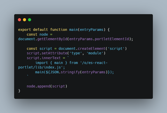 A example to show how liferay portlets can be developed with es module functionality built with modern frontend techniques for responsive and reusable UI.