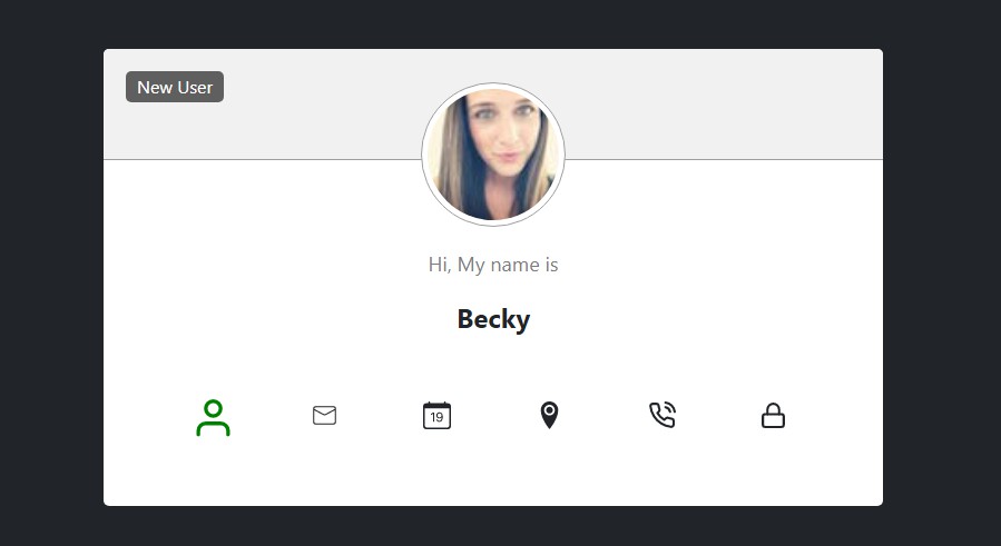 A fake user generate app built using react built with modern frontend techniques for responsive and reusable UI.