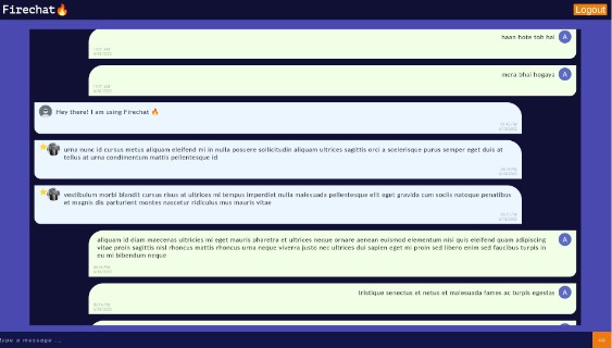 A firebase based simple chat app built with modern frontend techniques for responsive and reusable UI.
