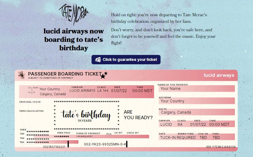 A generates ticket for a project subscription, with next.js, tailwind css, upstash and puppeteer built with modern frontend techniques for responsive and reusable UI.