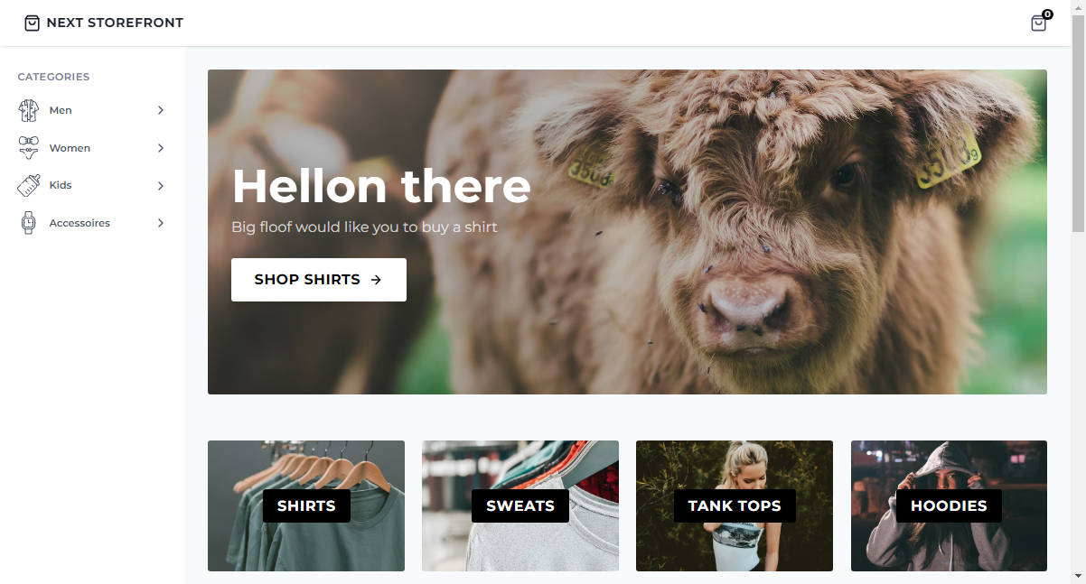 A a dazzlingly fast e-commerce solution built with typescript and nextjs built with modern frontend techniques for responsive and reusable UI.