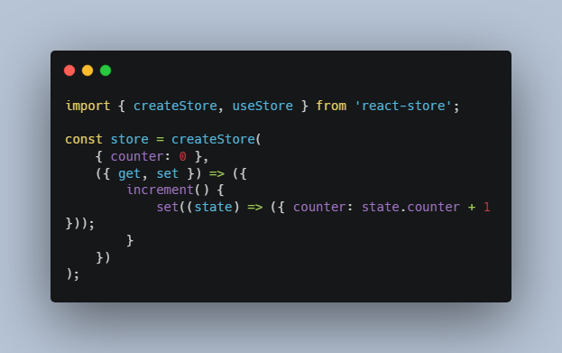 A a dead-simple state management library for react built with modern frontend techniques for responsive and reusable UI.