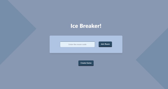 A ice breakers - a real-time multiplayer party game created using socketio and the mern stack built with modern frontend techniques for responsive and reusable UI.