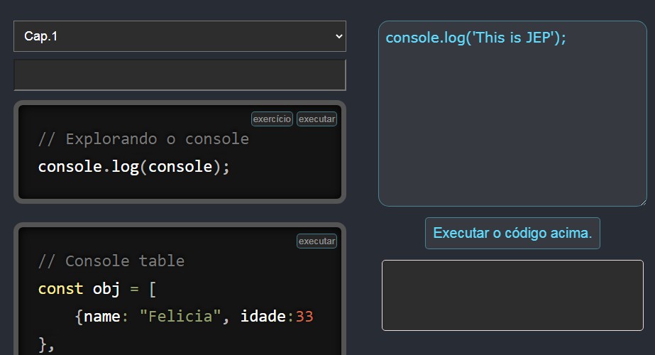 A javascript explorer playground do start tech react built with modern frontend techniques for responsive and reusable UI.