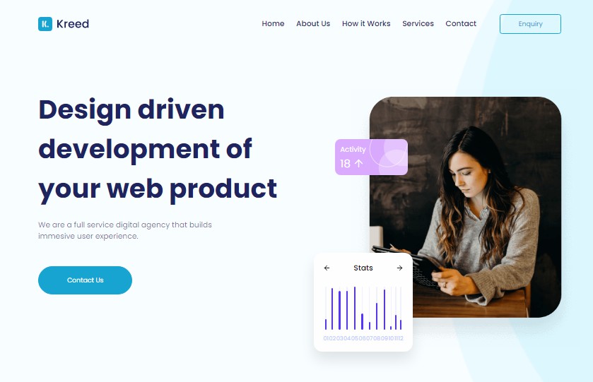 A layout desenvolvido com react typescript usando vitejs built with modern frontend techniques for responsive and reusable UI.