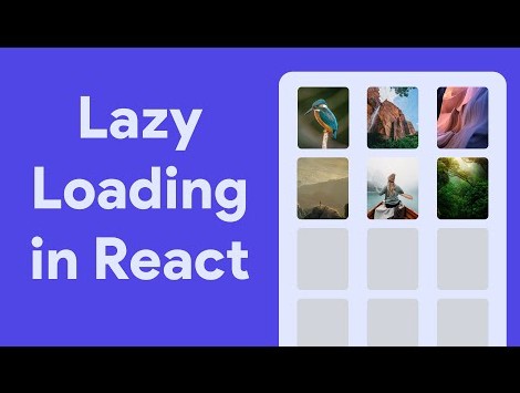 A lazy loading in react built with modern frontend techniques for responsive and reusable UI.
