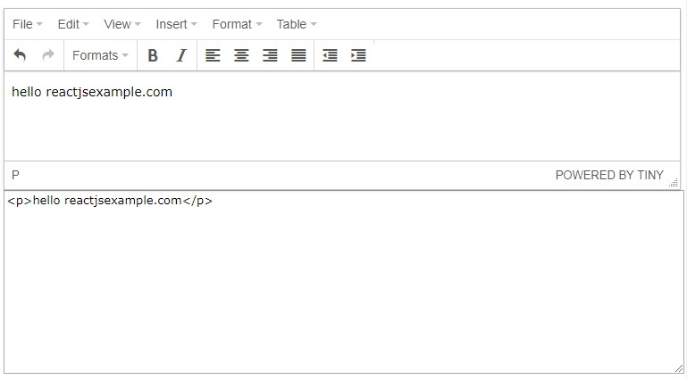 A offical tinymce react component built with modern frontend techniques for responsive and reusable UI.