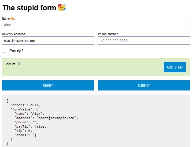 A powerful and flexible forms for react built with modern frontend techniques for responsive and reusable UI.