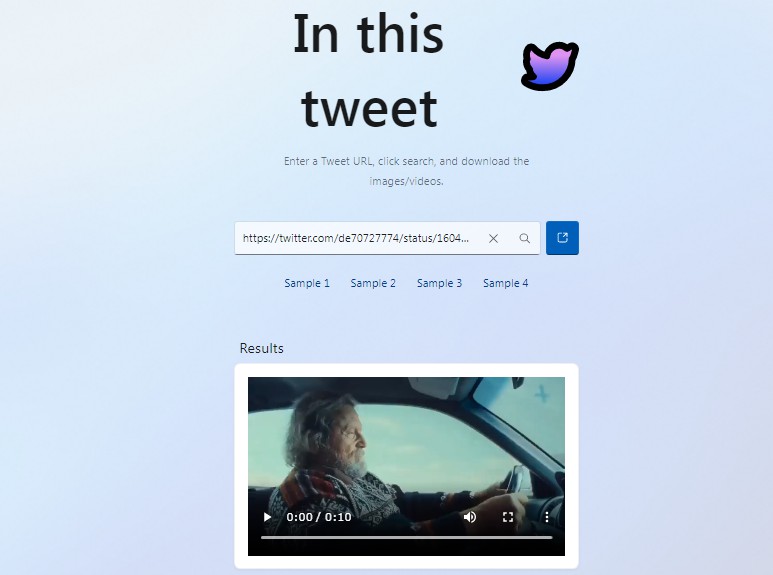 A quick and easy twitter image/video downloader built with modern frontend techniques for responsive and reusable UI.