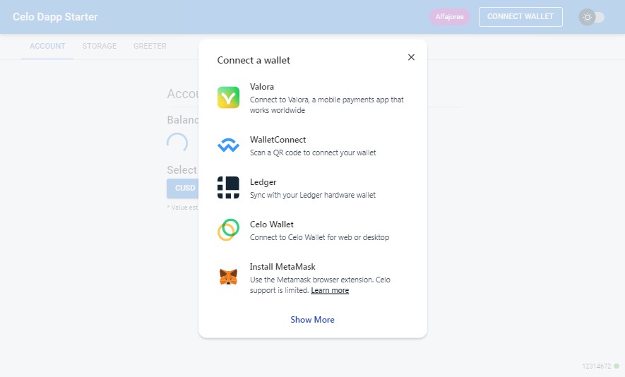A quickly develop full-stack progressive web applications on celo with the celo composer built with modern frontend techniques for responsive and reusable UI.