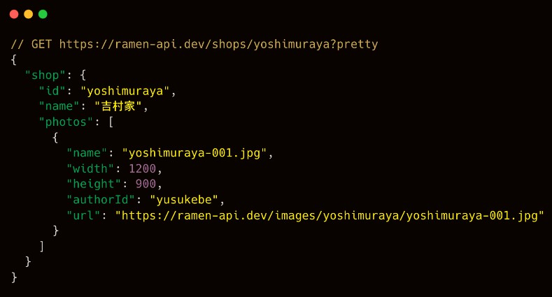 A ramen api: a free web api for prototyping your react web pages built with modern frontend techniques for responsive and reusable UI.