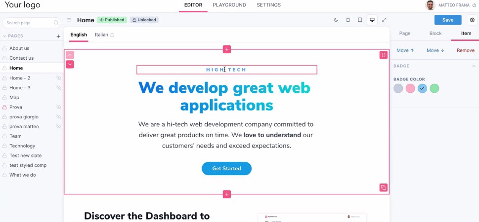 A react bricks starter with next.js with tailwind css and react bricks ui built with modern frontend techniques for responsive and reusable UI.