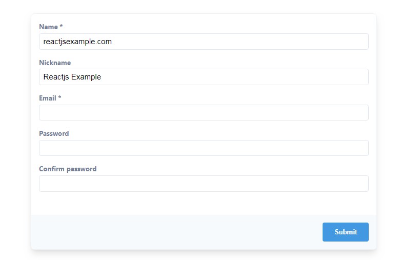 A react forms with easy validation and multi steps built with modern frontend techniques for responsive and reusable UI.