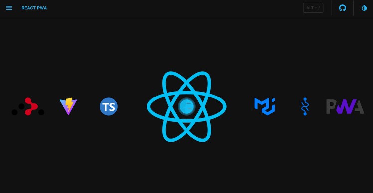 A react pwa: starter kit for modern web applications built with modern frontend techniques for responsive and reusable UI.