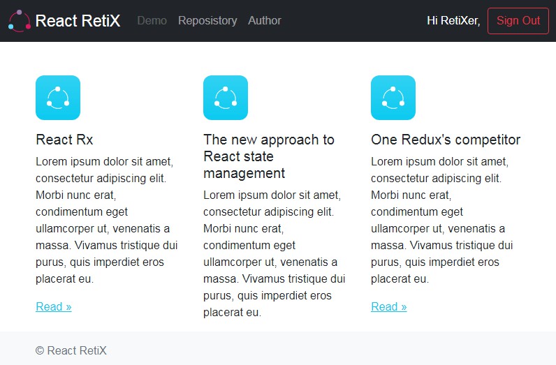 A react state management without redux built with modern frontend techniques for responsive and reusable UI.