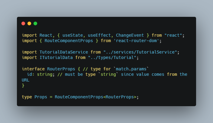 A react typescript with api call example using hooks and axios built with modern frontend techniques for responsive and reusable UI.