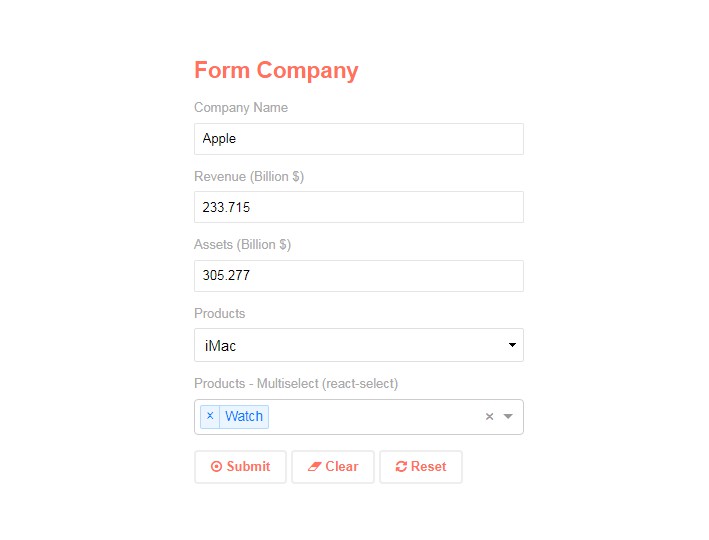 A reactive mobx form state management built with modern frontend techniques for responsive and reusable UI.