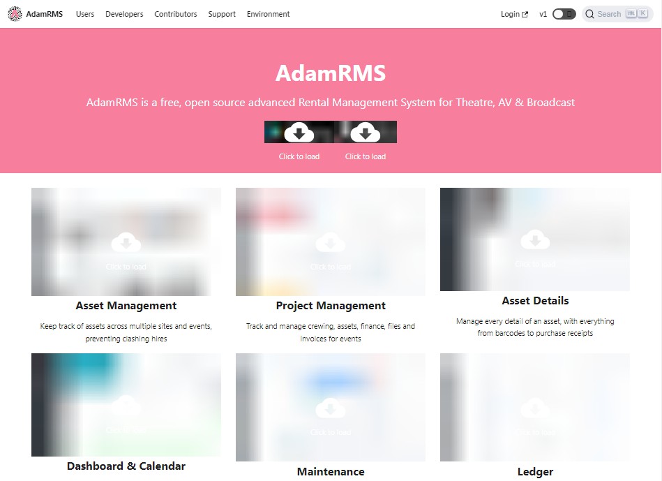 A rental management system for theatre, av & broadcast,written in react built with modern frontend techniques for responsive and reusable UI.