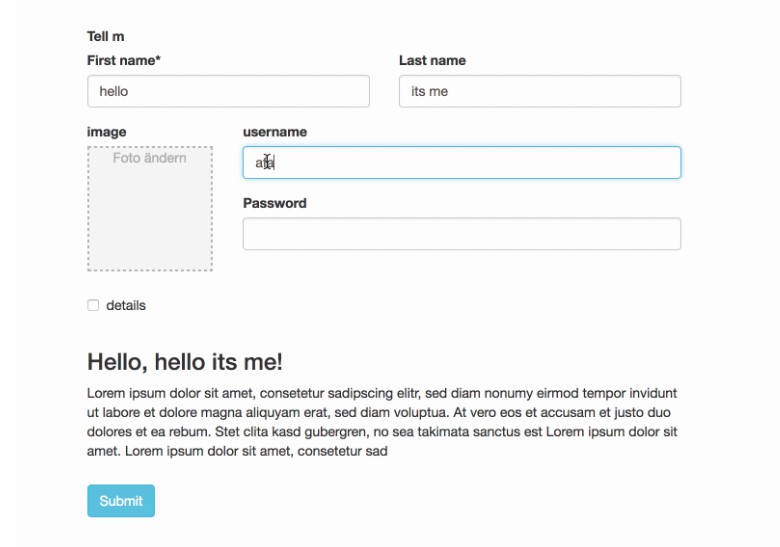 A simple layout field to offer a variety possibilities to react-jsonschema-forms built with modern frontend techniques for responsive and reusable UI.