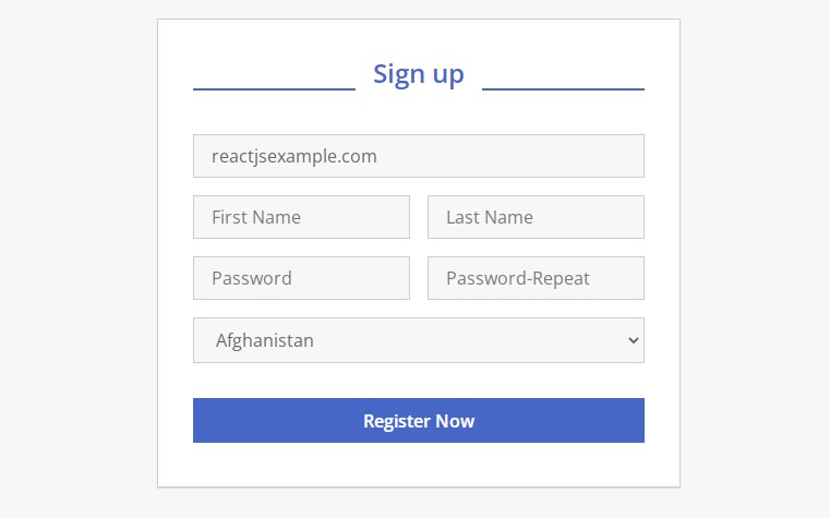 A simplify your form validations in react projects with hook and extended html form elements built with modern frontend techniques for responsive and reusable UI.