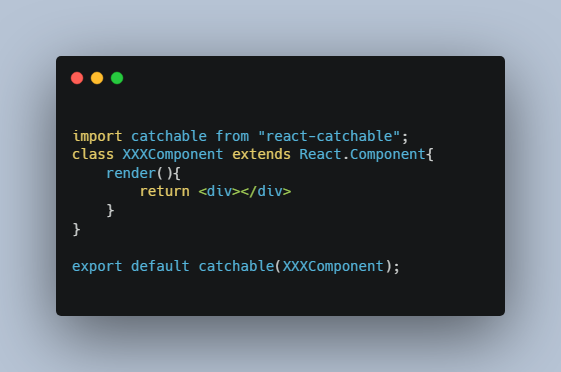 A solution to the whole page catch caused by the exception of react sub component built with modern frontend techniques for responsive and reusable UI.